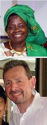 TOP: Cecile Acakpo; BOTTOM: Andr Berly