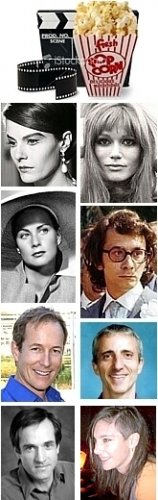 MOVIES & TV: Left to right, top to bottom: Delphine Seyrig, Olga Georges-Picot, Catherine Allgret, Xavier Glin, Nicolas Walker, Denis Bellocq, Cedric Noel, Liane Alexandra Curtis